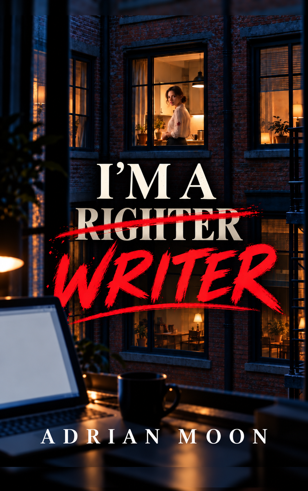 I'M A WRITER by Adrian Moon book cover